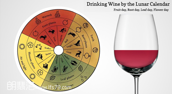 生物动力有机葡萄酒-不同的时间喝酒