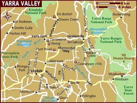 澳洲著名葡萄酒产区 - 雅拉谷（Yarra Valley）